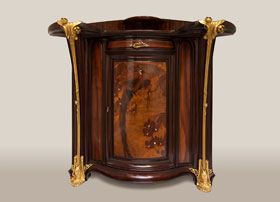 Majorelle Aux Nenuphars Corner Cabinet